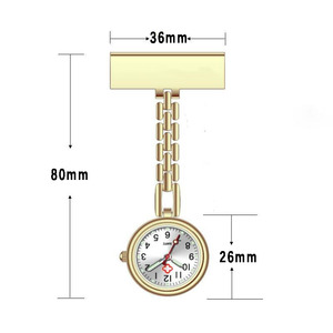 T-förmige Leuchtende Zinklegierung Krankenhaus Medizinische Krankenschwester Wanduhr Unai Eden-124 Langlebig für Werbe- und Geschäftsgeschenke - Product Image 5