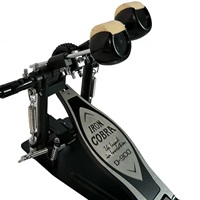 Professional Double Bass Drum Pedal Chain Drive Percussion Instruments Metal 3.5kg OEM for Adult