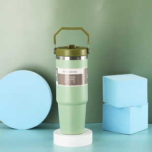 Thermos Portatile in Acciaio Inox da 30 oz con Cannuccia, Grande Capacità, Rotazione a 360 Gradi, Regalo Aziendale - Product Image 6