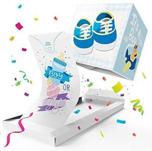 Caja Sorpresa <span class=keywords><strong>de</strong></span> Navidad y <span class=keywords><strong>Cumpleaños</strong></span> - Caja Explosiva <span class=keywords><strong>de</strong></span> Regalo <span class=keywords><strong>de</strong></span> Alta Gama Personalizada para Pequeños Lotes, Stock Transfronterizo, Blanca - Product Image 6