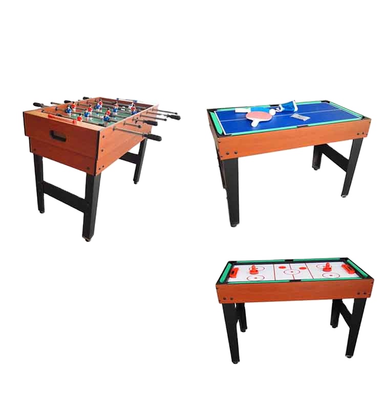 4 в 1, многофункциональный игровой настольный стол для Foosball, футбольный стол Kicker Babyfoot, футбольный стол