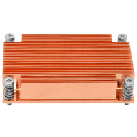 Radiateur de serveur 2011 passif à pas de trou rectangulaire QM1UBB-2011R 1U tout dissipateur de chaleur en cuivre