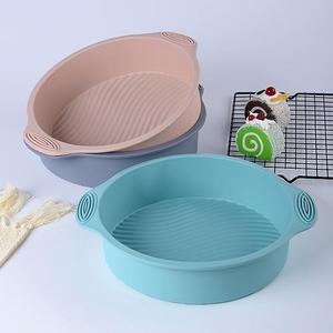 Ensemble de 6 moules à gâteau en silicone multicolores, ustensiles de cuisson, moule à gâteau, moule en silicone, <span class=keywords><strong>plaque</strong></span> à toast pour la <span class=keywords><strong>pâtisserie</strong></span> à domicile - Product Image 5