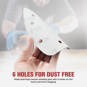 Disponibilidad Local en EE. UU., Envío Gratuito en 24 Horas, 36/60 Piezas de Discos de Lija para Ratón, Papel de Lija con Velcro, Discos de Lijado - Product Image 5