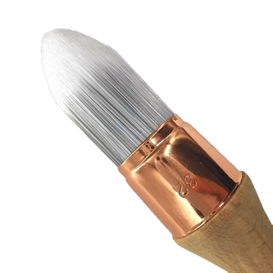 Brosse ronde à poils de qualité durable, douce au toucher, de qualité industrielle, pour <span class=keywords><strong>peinture</strong></span> à l'huile, brosses pour mur, brosse de nettoyage pour <span class=keywords><strong>voiture</strong></span> - Product Image 3