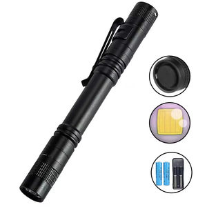 Torch Light Mini Aluminum <b>LED</b> Waterproof Medical PenLight Pocket AAA Battery <b>Flashlight</b> - Product Image 1