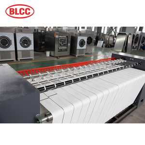 Alta velocidad 1 rodillo 2 rodillos 3 rodillos Flatwork Ironer Machine Lavado industrial eléctrico para hoteles Estado usado - Product Image 4