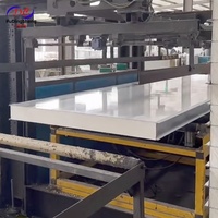 Panneau isolant en mousse de polyuréthane PU, panneau sandwich PU, ignifuge, imperméable, isolation thermique pour entrepôt frigorifique
