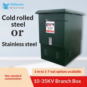 Quadro di Distribuzione per Cavi ad Alta Tensione 10KV DFW-12/630A, da Uno a Due, Tre, Quattro, Cinque o Sei Uscite, Stile Europeo per Esterni IP45 - Product Image 4