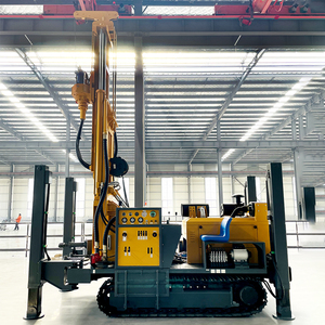 200M 260M Boordiepte Pneumatische Dth Crawler Booreiland Voor Waterput Boorinstallatie Machine Aangedreven Door Dieselmotor - Product Image 3