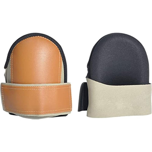 Rodilleras profesionales para limpieza de pisos, rodilleras de cuero sintético, cojín acolchado suave, rodillera de trabajo protectora - Product Image 1