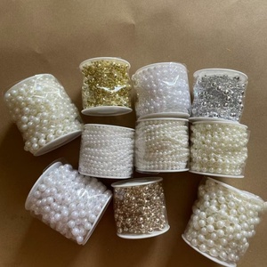 Faux Pearl Beads Garland Pearl Bead Roll Strand Künstliche Pearl Bead Chain für Hochzeits feier Dekoration - Product Image 4