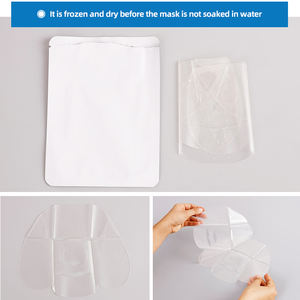 Private Label Seiden protein Kollagen Gesichts maske Aufhellende falten resistente Hydro gel folie für OEM/ODM-Versorgung für Gesicht und Körper - Product Image 4