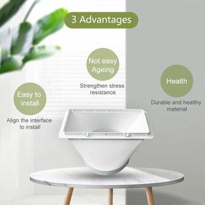 Accessoire rectangulaire à <span class=keywords><strong>bouche</strong></span> plate pour climatiseur, accessoire de climatisation, vente en gros, mm - Product Image 4