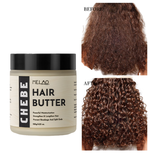 Mantequilla Capilar Orgánica Chebe MELAO 120g para el Crecimiento del Cabello, Acondicionador Fortalecedor Sin Silicona para Cabello Seco y Dañado - Product Image 6