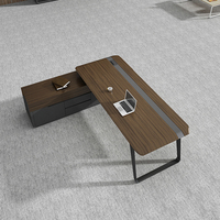 Bureau de direction multifonctionnel en bois de style moderne SOHO pour le bureau à domicile