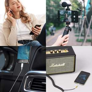 Adaptador de Audio de 3.5mm Hembra a Tipo C de 8 Pines, Convertidor OTG AUX, Nuevo, para Teléfonos Móviles, para Auriculares con Cable - Product Image 4
