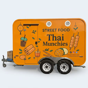 New Popular Fully Equipped Food Truck for Sale Europe Customized Concession With Water Coffee Vending Cart Food Trailer 25M10G29 - Product Image 3