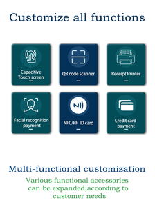 23.6 Inch Android Windows All In One Self Service Checkout Machine For Hotel Check In High Performance System - Product Image 3
