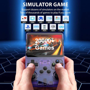 Consola de Juegos Retro JSGAMING R36S de 64GB a Bajo <span class=keywords><strong>Precio</strong></span>, Consola de Videojuegos Portátil con Pantalla de 3.5 Pulgadas y Sistema Linux R36 - Product Image 3