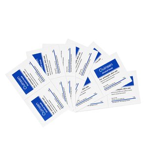 Paquete de 100 Toallitas Desinfectantes Médicas con Alcohol Isopropílico <span class=keywords><strong>al</strong></span> <span class=keywords><strong>70</strong></span>%, Selladas Individualmente, Suministro para Preparación de la Piel - Product Image 1