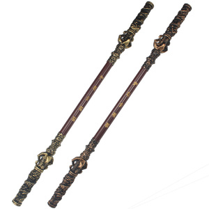 Mito nero di 80cm/31.5 ": Wukong Jin Gu Bang PU forma oggetti di scena Cosplay di due dimensioni disponibili - Product Image 1