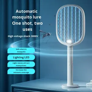Raqueta Eléctrica <span class=keywords><strong>Antimosquitos</strong></span> 2026, Matamosquitos Eléctrico, Lámpara Mata Mosquitos - Product Image 1
