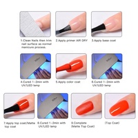Vernis Gel UV brillant, produit de manucure, couche de Base et de finition, renforce les ongles, primaire pour Nail-Art