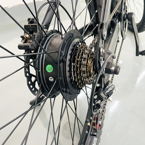 Vélo Électrique Urbain Q31 pour Adultes, Moteur Arrière Amovible au Lithium 48V 23AH, Autonomie 60km, Freins à Disque Hydrauliques, 7 Vitesses - Product Image 1