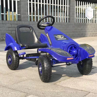 Go-Kart de Pedales de Alta Calidad para Niños, Bicicleta de Cuatro Ruedas con Pedales, Juguete Deportivo de Fitness para Niños y Niñas