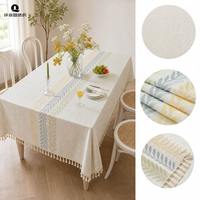 Nappe rectangulaire en polyester imperméable, résistante à l'huile, lavable, pour hôtel, restaurant, mariage, banquet, salle à manger, maison