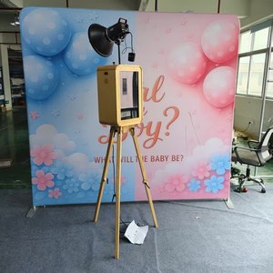 Espejo Mágico con Trípode de Madera para Cabina de <span class=keywords><strong>Fotos</strong></span> |   Dispositivo Interactivo para Fiestas de Revelación de Género - Product Image 5