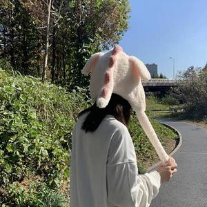 DDA1996 Mũ Lông Thú Cho Nữ Dễ Thương, Mũ Giữ Ấm Hình Động Vật Hoạt Hình, Mũ Mù<span class=keywords><strong>a</strong></span> Thu Hình Khủng Long, Mũ Mù<span class=keywords><strong>a</strong></span> Đông Làm Dày Tai Di Chuyển - Product Image 3