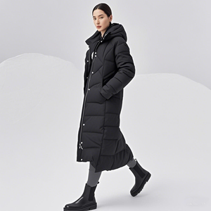 Veste en duvet légère et <span class=keywords><strong>fine</strong></span> à capuche <span class=keywords><strong>longue</strong></span> <span class=keywords><strong>mi</strong></span>-<span class=keywords><strong>longue</strong></span> personnalisée AQTQ pour <span class=keywords><strong>femme</strong></span> manteau d'hiver tendance pour <span class=keywords><strong>femme</strong></span> - Product Image 6