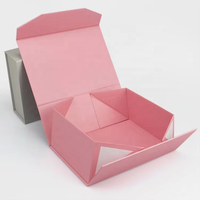 Emballage de boîte pliable en carton plat personnalisé Boîte cadeau pliable en papier magnétique
