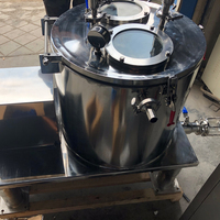 Extracteur d'huile liquide sous vide à l'éthanol pour l'extraction par solvant de cannabidiol, séparateur centrifuge d'huile