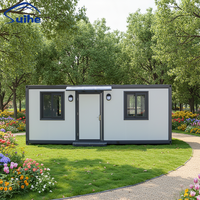 Cabine de bureau de site temporaire Salle modulaire mobile portable pour solution d'espace de travail