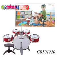 Jouet musical de grande taille pour enfants, ensemble de tambour, jazz, vente en gros,