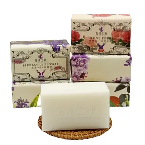 Wholesale Manufacturer Organic Skin Care 200g Beauty Soap Natural Toilet Soap Bar Bath Soap
