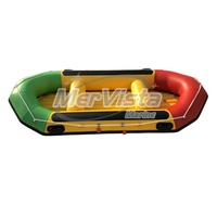 Bateau pneumatique à ponton de 365 cm en PVC 0,9 mm, best-seller, à bas prix, avec certification CE