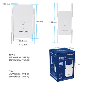 N6 <span class=keywords><strong>Wifi</strong></span> <span class=keywords><strong>Extender</strong></span> Ac1200 <span class=keywords><strong>Wifi</strong></span> Tăng Cường Và Khuếch Đại Tín Hiệu, Dual Band <span class=keywords><strong>Wifi</strong></span> <span class=keywords><strong>Extender</strong></span> Tăng Cường Tín Hiệu Cho Nhà Bảo Hiểm - Product Image 3
