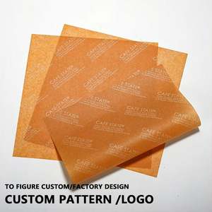 Papel Encerado para Alimentos con Logotipo Personalizado, Papel Antigrasa para Sándwiches de 12 x 12 Pulgadas - Product Image 2