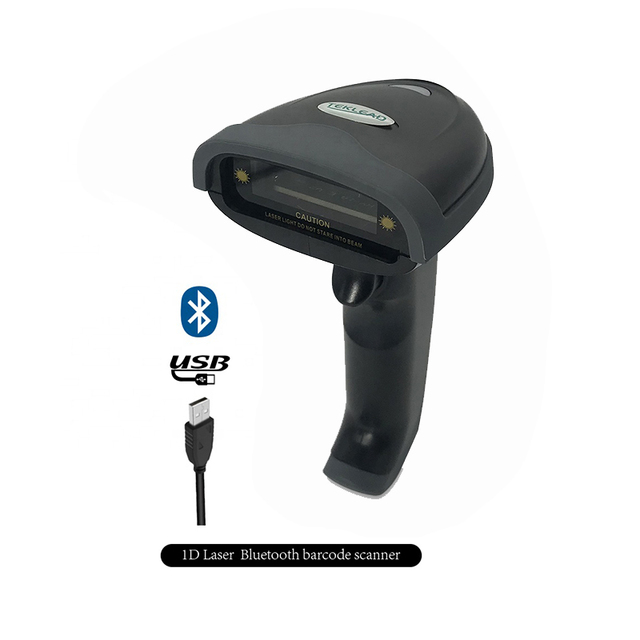 T-1811 1D Laser Barcode Scanner Wired Scan Gun 2D Scanner TIndustrial HD QR Code Bar Scanner for Factory Warehouse