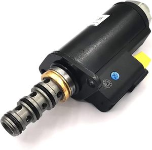 Repuesto eléctrico E320B E320C E320D Excavadora Bomba principal Válvula solenoide 1211490 121-1490 KWE5K-31 - Product Image 1