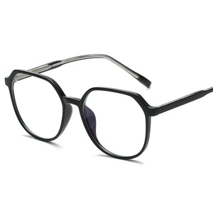 Lunettes anti-lumière bleue Qianai TR90, monture intégrale, design irrégulier, lunettes de lecture unisexes, montures T4-30065 - Product Image 1