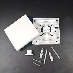 壁挂式室内塑料1端口SC光纤插座盒ATB玫瑰环面板，带FTTH端子，供室外使用 - Product Image 6