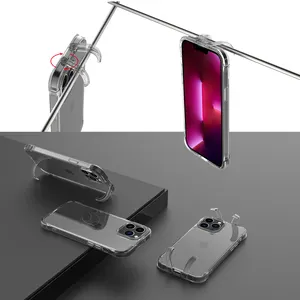 Professional Factory IPhone12 Pro Transparent Mobile For Iphone Magnetic Phone Case