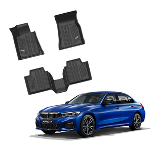 Tapis de voiture avant et arrière de haute qualité pour <span class=keywords><strong>BMW</strong></span> série 3 Li 2019 + TPE, accessoires de voiture, tapis de sol - Product Image 1