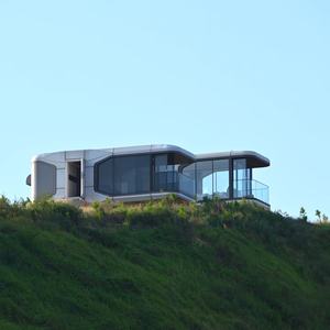 スチールプレハブハウスボートラグジュアリーフローティングホテルモジュラーヴィラ2ベッドルーム出荷可能 - Product Image 6