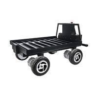Chariot robotique de suivi automatique Agv FOLO-4WD 100KG, véhicule de suivi intelligent, chariot de transport électrique